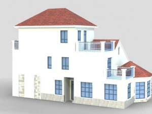 villa277 Modello 3D
