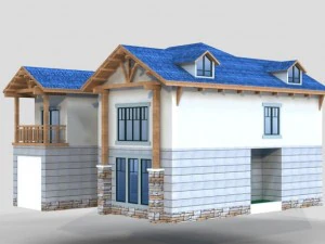 chalet 278 Modelo 3D