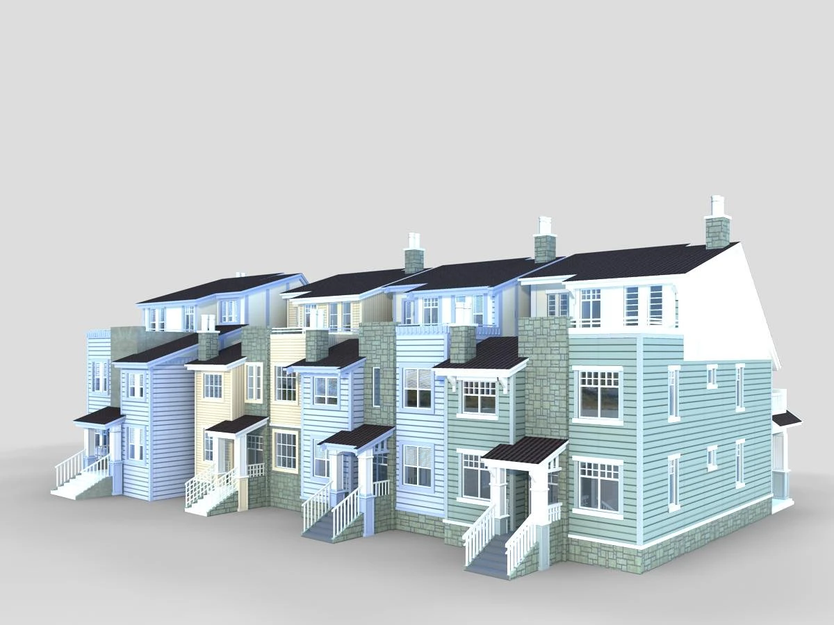 villa285 Modello 3D .c4d .max .obj .3ds .fbx .stl .blend 