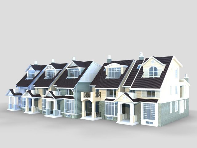 villa 286 3D 모델 .c4d .max .obj .3ds .fbx .stl .blend 