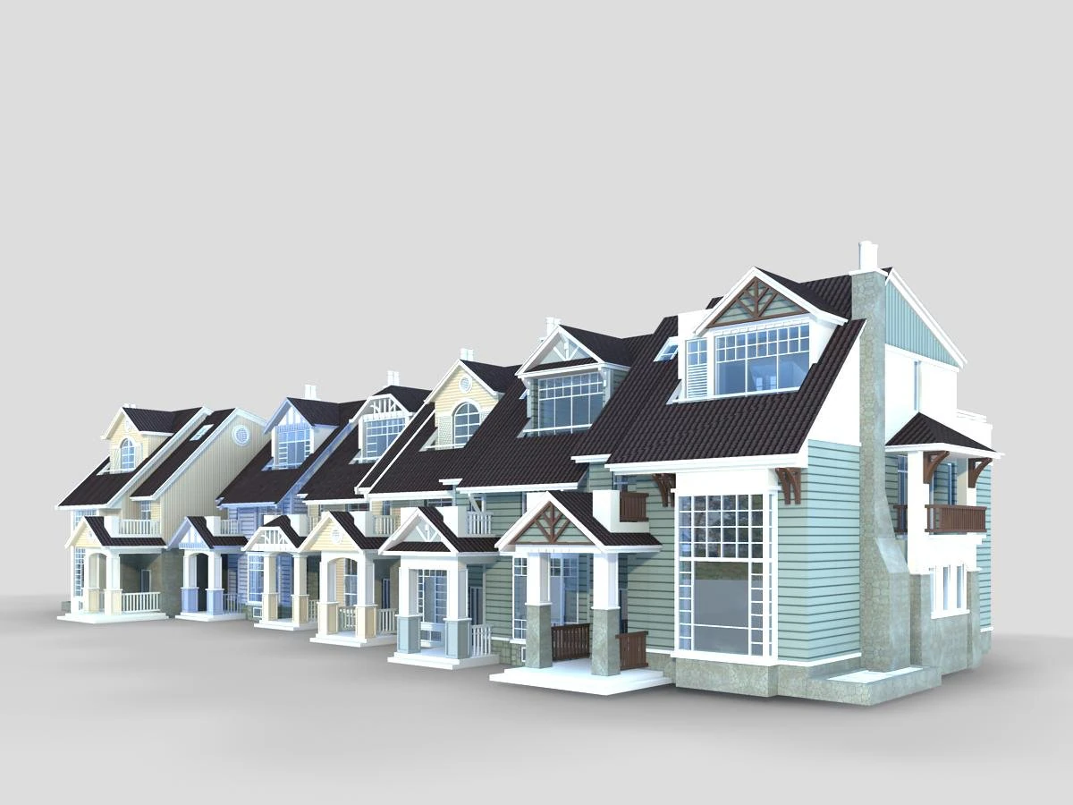 villa 289 3D Model .c4d .max .obj .3ds .fbx .stl .blend