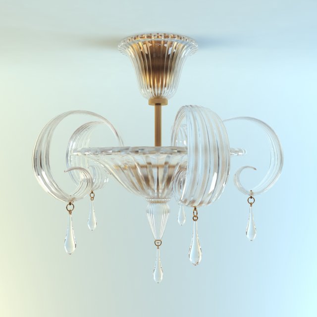 sylcom plafoniera 138648 cr 3Dモデル .c4d .max .obj .3ds .fbx .stl .blend 