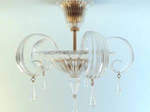 sylcom plafoniera 138648 cr Modello 3D