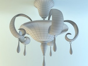 sylcom plafoniera 138648 cr 3Dモデル