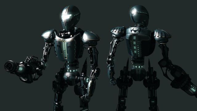 cyborg kronuss11 3D 模型 .c4d .max .obj .3ds .fbx .stl .blend 