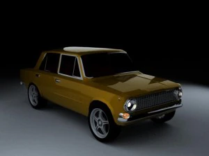 ваз 2101 3D Модель