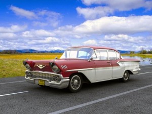 car  chevrolet bel air Modelo 3D