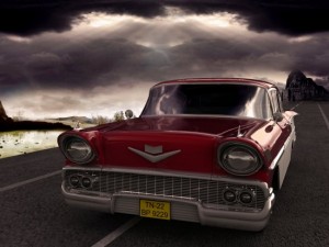 car  chevrolet bel air Modelo 3D