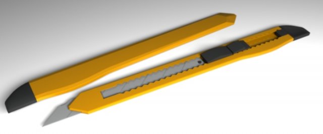 cutter 3D Модель .c4d .max .obj .3ds .fbx .stl .blend 