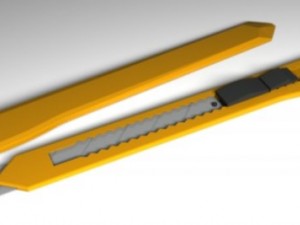 cutter Modello 3D
