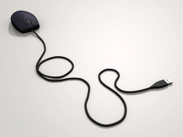 a4 tech mouse model op620d 3D Model .c4d .max .obj .3ds .fbx .stl .blend 