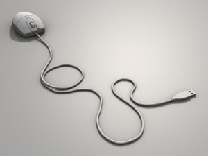 a4 tech mouse model op620d 3D Model