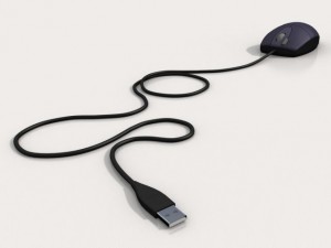 a4 tech mouse model op620d 3D Model