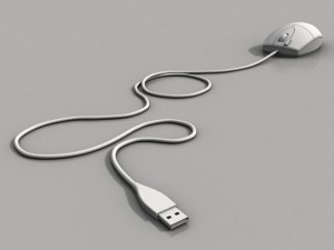 a4 tech mouse model op620d 3D Model