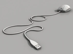 a4 tech mouse model op620d 3D Model