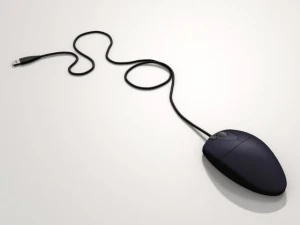 a4 tech mouse model op620d 3D Model