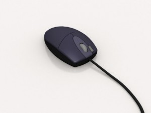 a4 tech mouse model op620d 3D Model