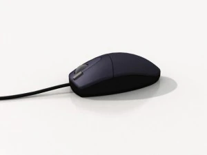 a4 tech mouse model op620d 3D Model