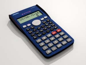 casio scientific calculator model fx82ms Model 3D
