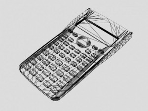 casio scientific calculator model fx82ms Modello 3D