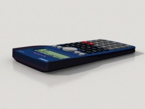 casio scientific calculator model fx82ms Modello 3D