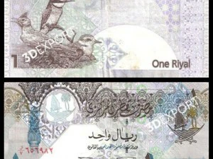 valuta nelle trame del Qatar CG Textures