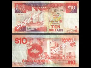 moeda em texturas de Singapura Texturas CG