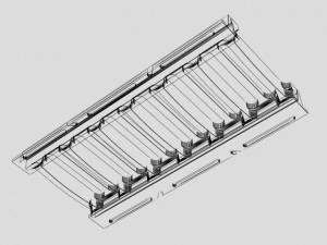 driveway drainage grating 3D Model