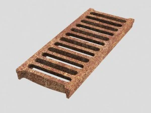 driveway drainage grating 3D Model