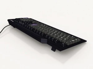 computer keyboard model lenovo ku0225 3D Model