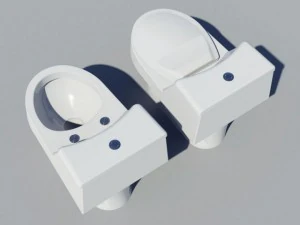 arm&aacute;rio de &aacute;gua padr&atilde;o onepeace de estilo moderno Modelo 3D