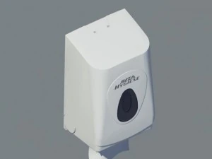conjunto de saneamento de banheiro de higiene reza Modelo 3D