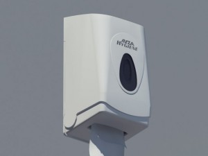 reza hygiene toilet sanitation set Modelo 3D