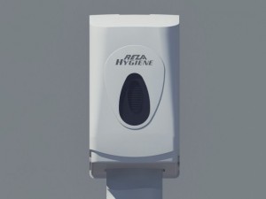 reza hygiene toilet sanitation set Modelo 3D