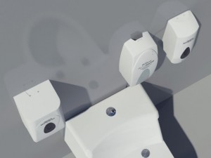 reza hygiene toilet sanitation set Modelo 3D