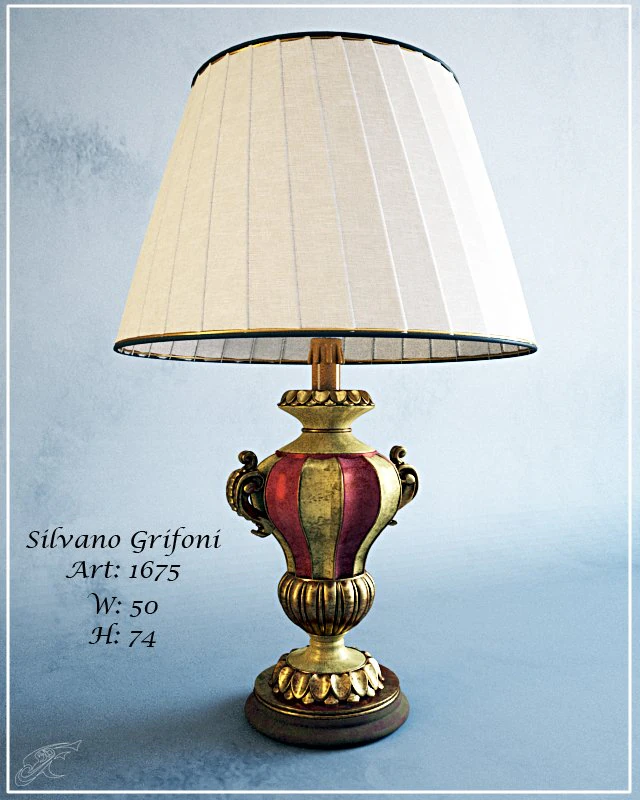 silvano grifoni art 1675 3D Model .c4d .max .obj .3ds .fbx .stl .blend