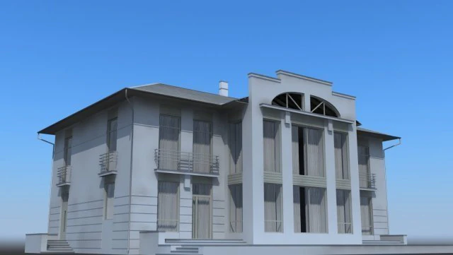 house 1 3D Model .c4d .max .obj .3ds .fbx .stl .blend 