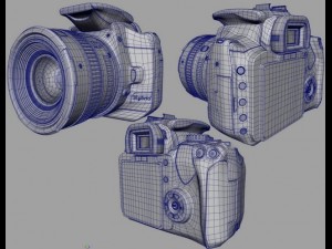 canon 3D Model