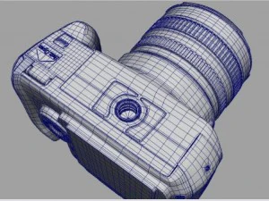canon 3D Model