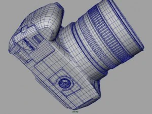 canon 3D Model