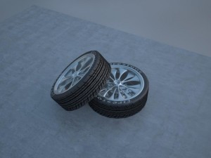 tire  rim  brake Modèle 3D