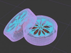 tire  rim  brake 3D Модель