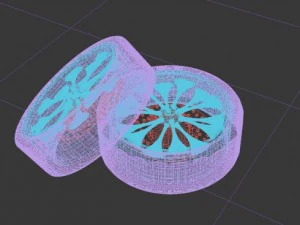tire  rim  brake 3D Model