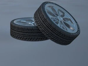 tire  rim  brake 3D Model