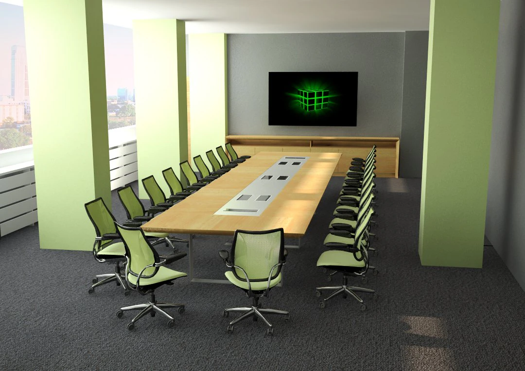office  chair  table  cable manager 3D Model .c4d .max .obj .3ds .fbx .stl .blend 