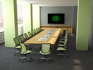 office  chair  table  cable manager Modèle 3D