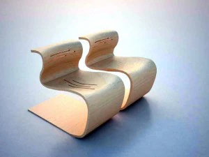 designerskie krzesło Model 3D