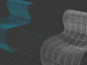 design chair 3D 모델