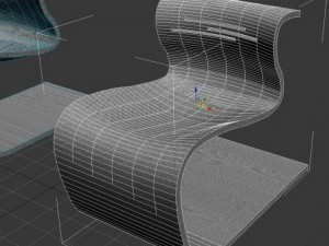 design chair 3D 모델