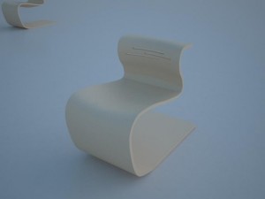 design chair 3D 모델